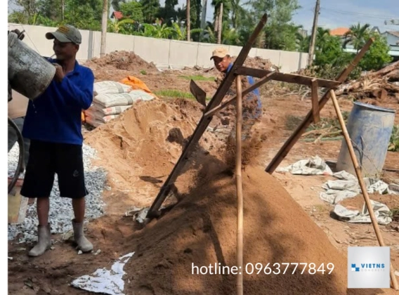 CÔNG TRÌNH TRẢNG BƠM ĐỒNG NAI - CHIỀU DÀI 175 MÉT THỜI GIAN THI CÔNG 20 NGÀY