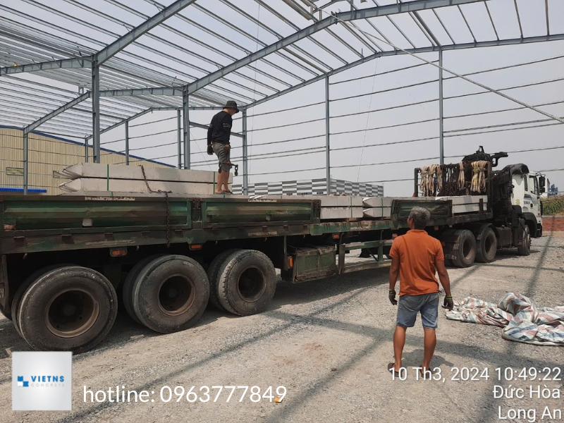 Ứng dụng của hàng rào bê tông trong khu công nghiệp